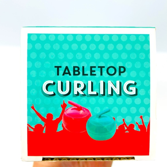 New and sealed Tabletop curling game sport compact travel - Picture 1 of 4